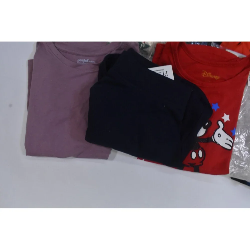 Wholesale Bulk Lot Of 10 Girls Size Large 10/12 Mixed Season Tops Bottoms